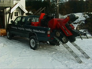Toyota Hi lux 4x4 med sn�plog